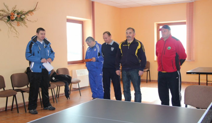 Stolnotenisový turnaj o pohár starostu obce 2013