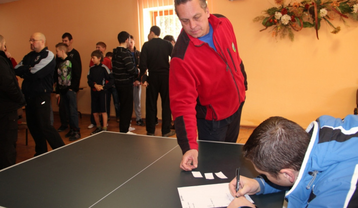 Stolnotenisový turnaj o pohár starostu obce 2013