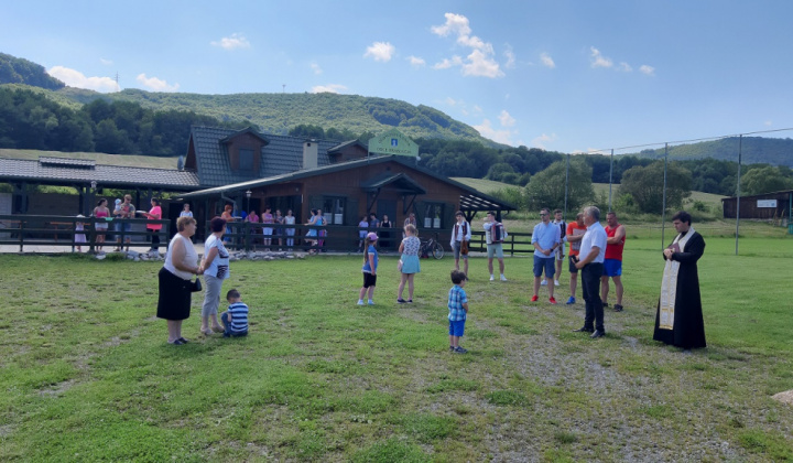 Otvorenie zrubovej chaty,  detského ihriska a exteriérového fit 