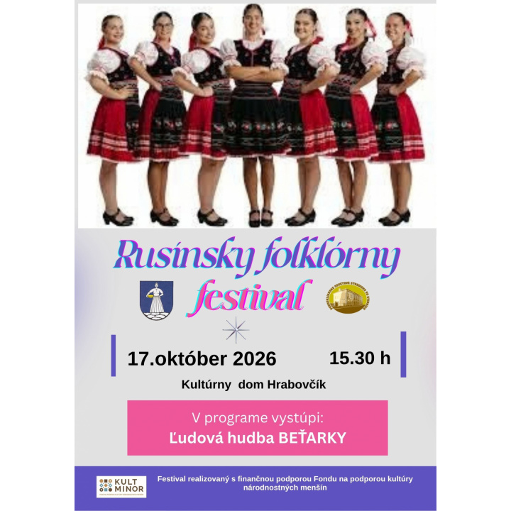 Rusínsky folklórny festival
